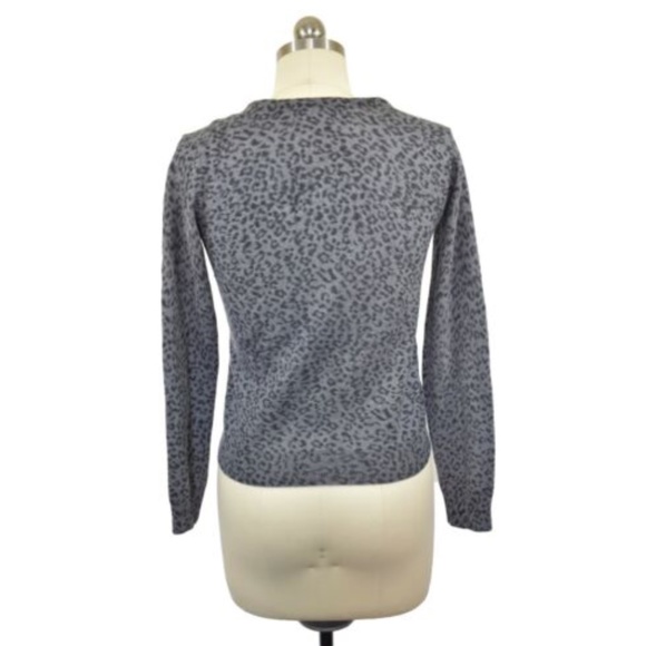 Calvin Klein Gray Animal Print  Sweater XS-S - Picture 5 of 8